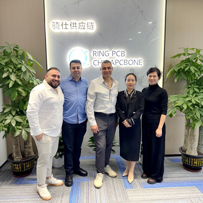 Latest company case about Planning Ahead: Ring PCB and Israeli Customer Prepare for 2026 PCBA Projects