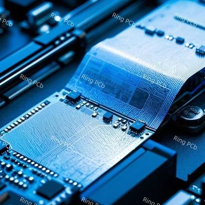 Buy Order Custom Rigid Polyimide Flex PCB PCBA ENIG Immersion Silver Finishes online manufacture