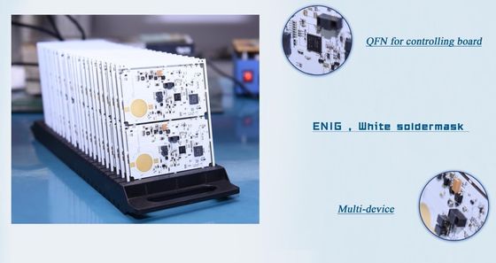 Buy Fast Turn integrated White Led Smd PCB QFN For Controling Board Assembly Manufacturing online manufacture