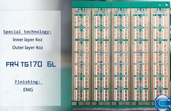 comprare Advanced 6 layer Multilayer PCB Manufacturing PCB spessi in rame con prototipazione rapida di PCB online manufacture
