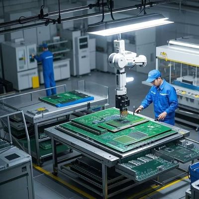 Customizable High Precision Smart Robotics PCBA With Mutilayers and ...