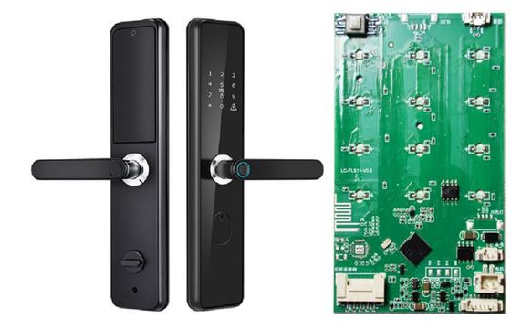Customized PCBA Solution For Smart Fingerprint Lock Circuit Boards Fast Turn Pcb Assembly