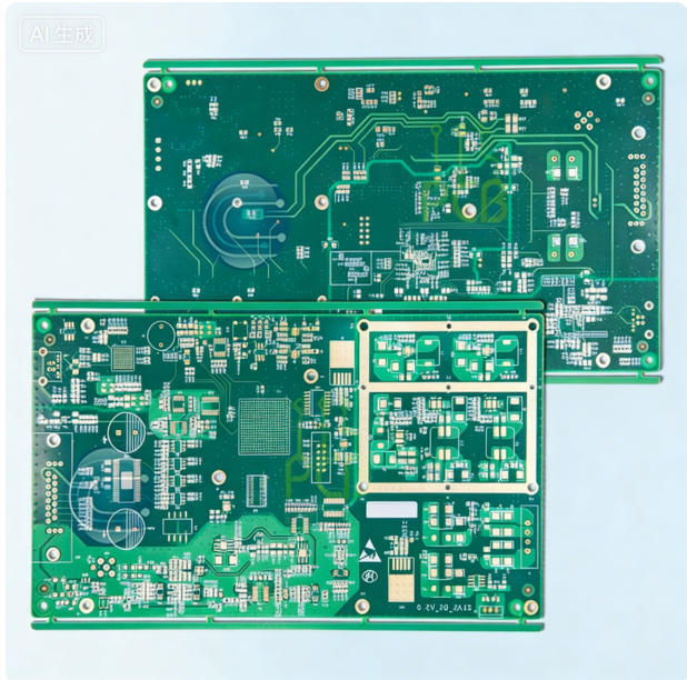Ring PCB FR4 High Tg Customizable 10 Layers PCB Manufacturing 